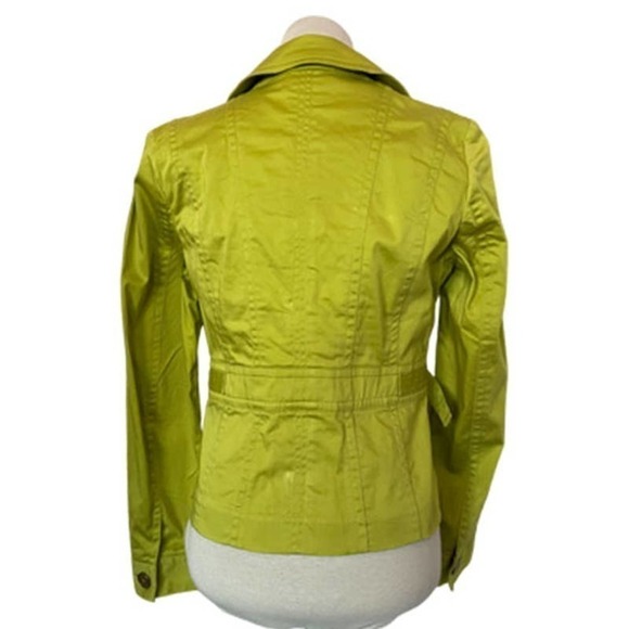 Jones New York Lime Green Jacket l Size S Petite - Picture 3 of 10